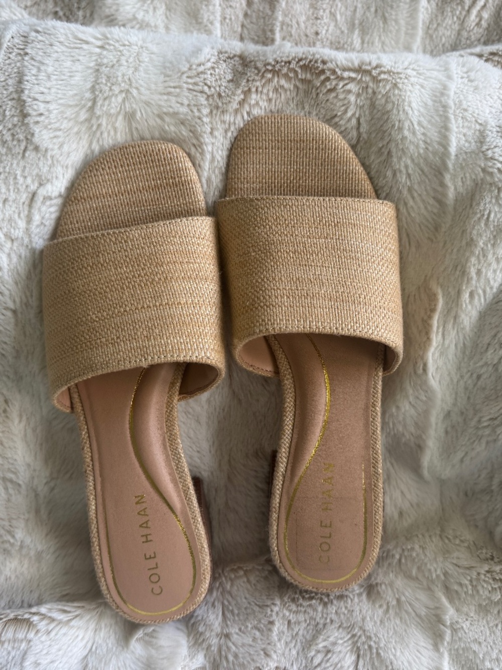 Cole Haan Cali Single Band Block Heel Size 61/2